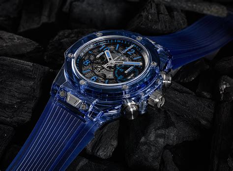 hublot blue watch price|hublot blue sapphire.